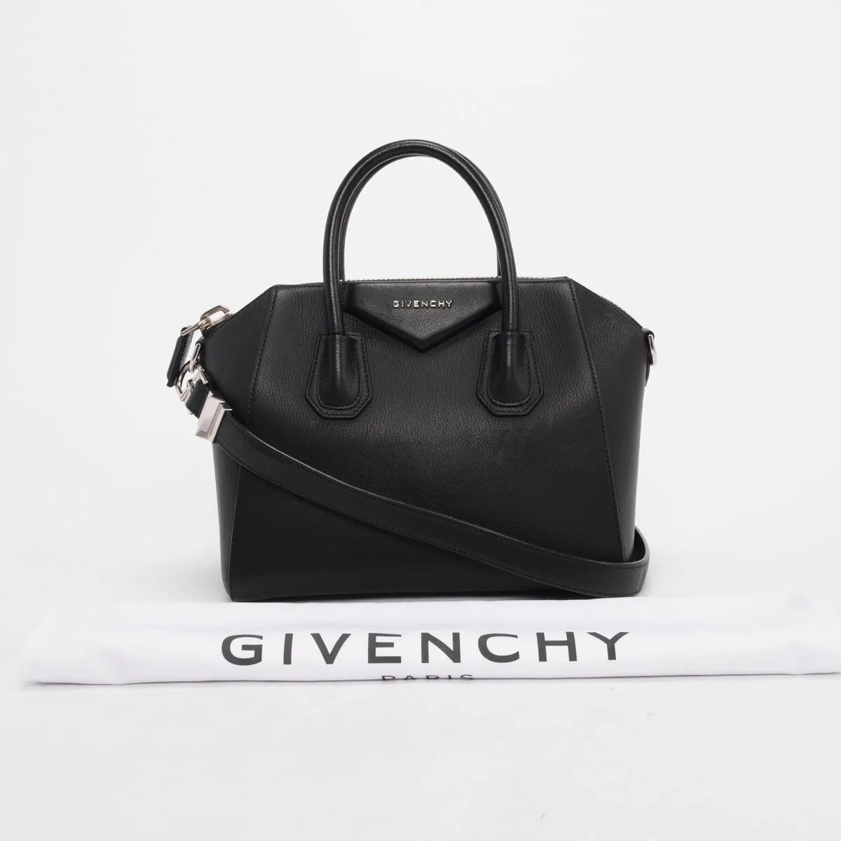 Givenchy Black Sugar Goatskin Small Antigona