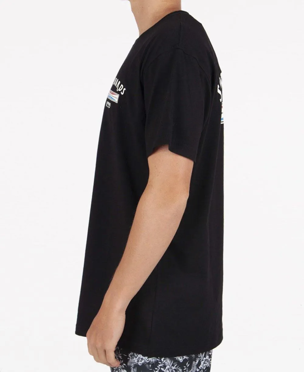 GS Surfboards Tee | Ink Black