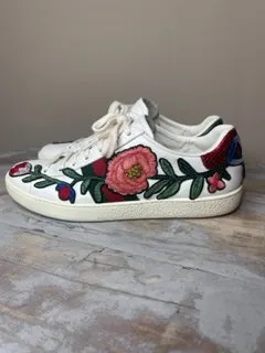 Gucci Ace Floral Pumps 39