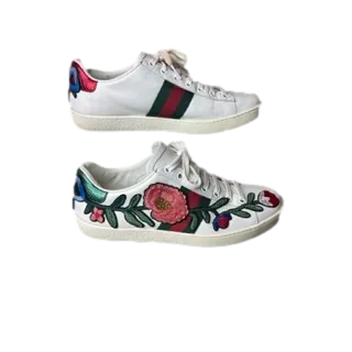 Gucci Ace Floral Pumps 39