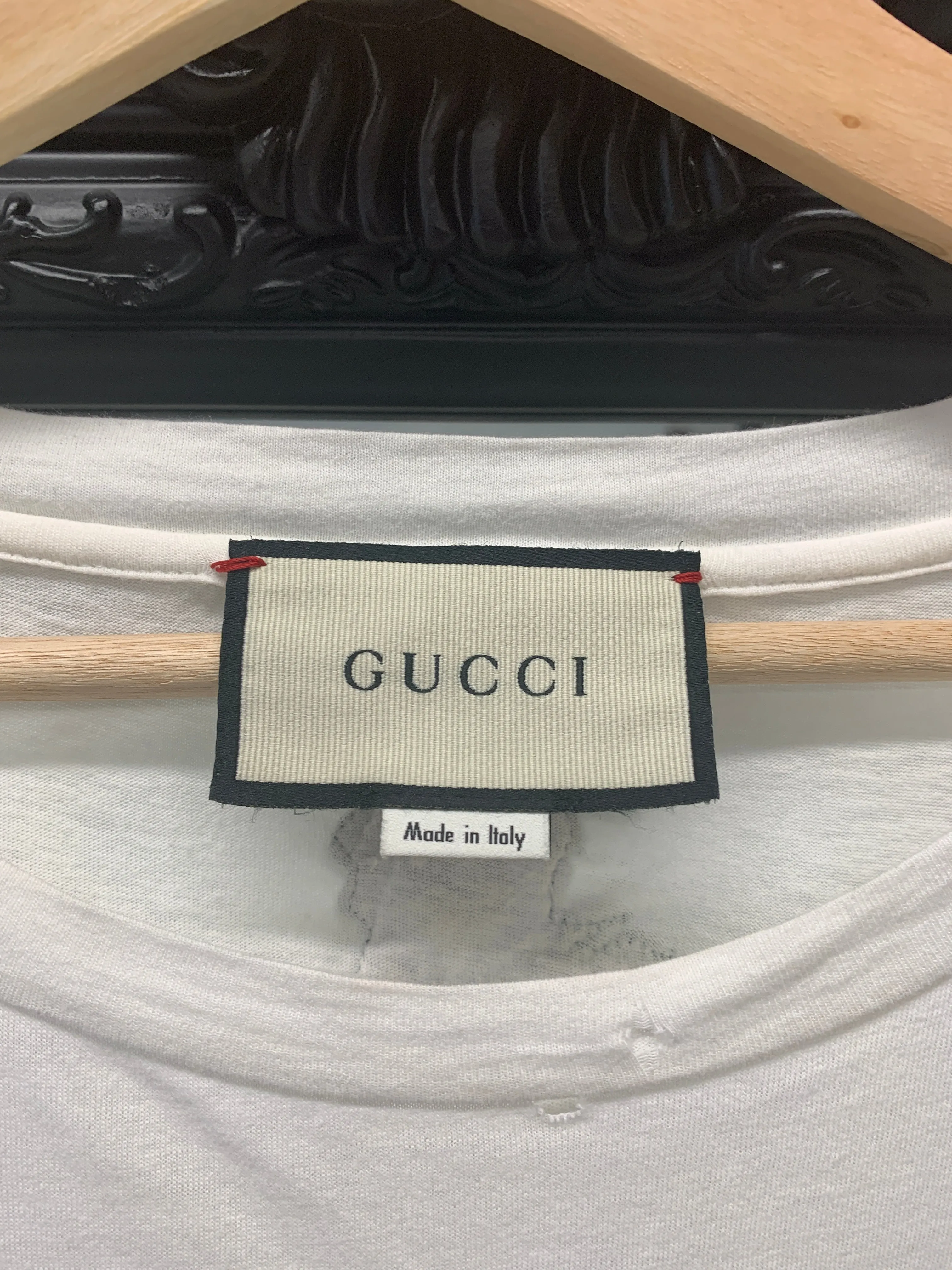 Gucci Distressed Oversized T-shirt M