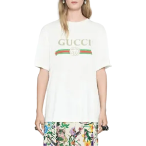 Gucci Distressed Oversized T-shirt M