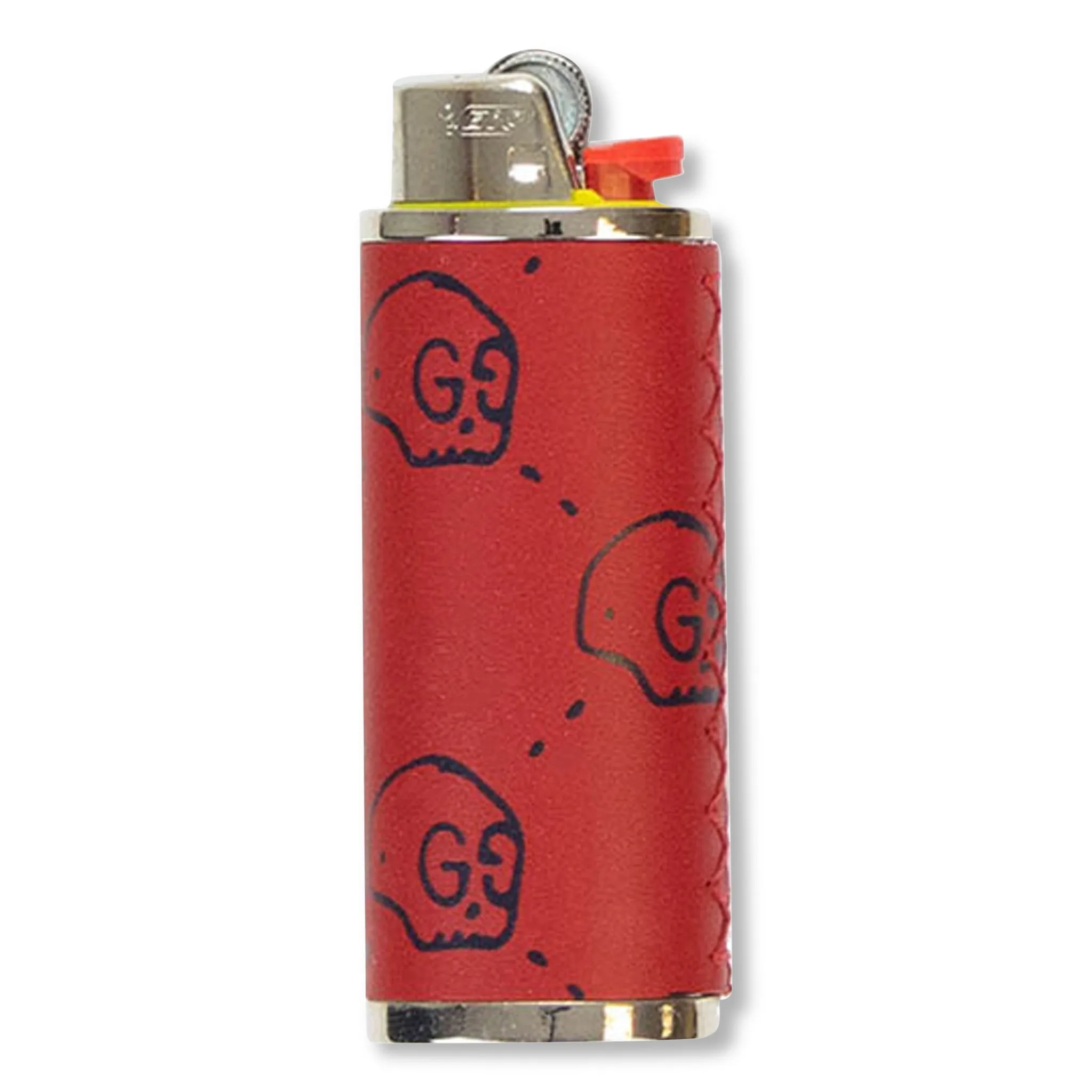 Gucci GG Ghost Skull Custom Bic Case