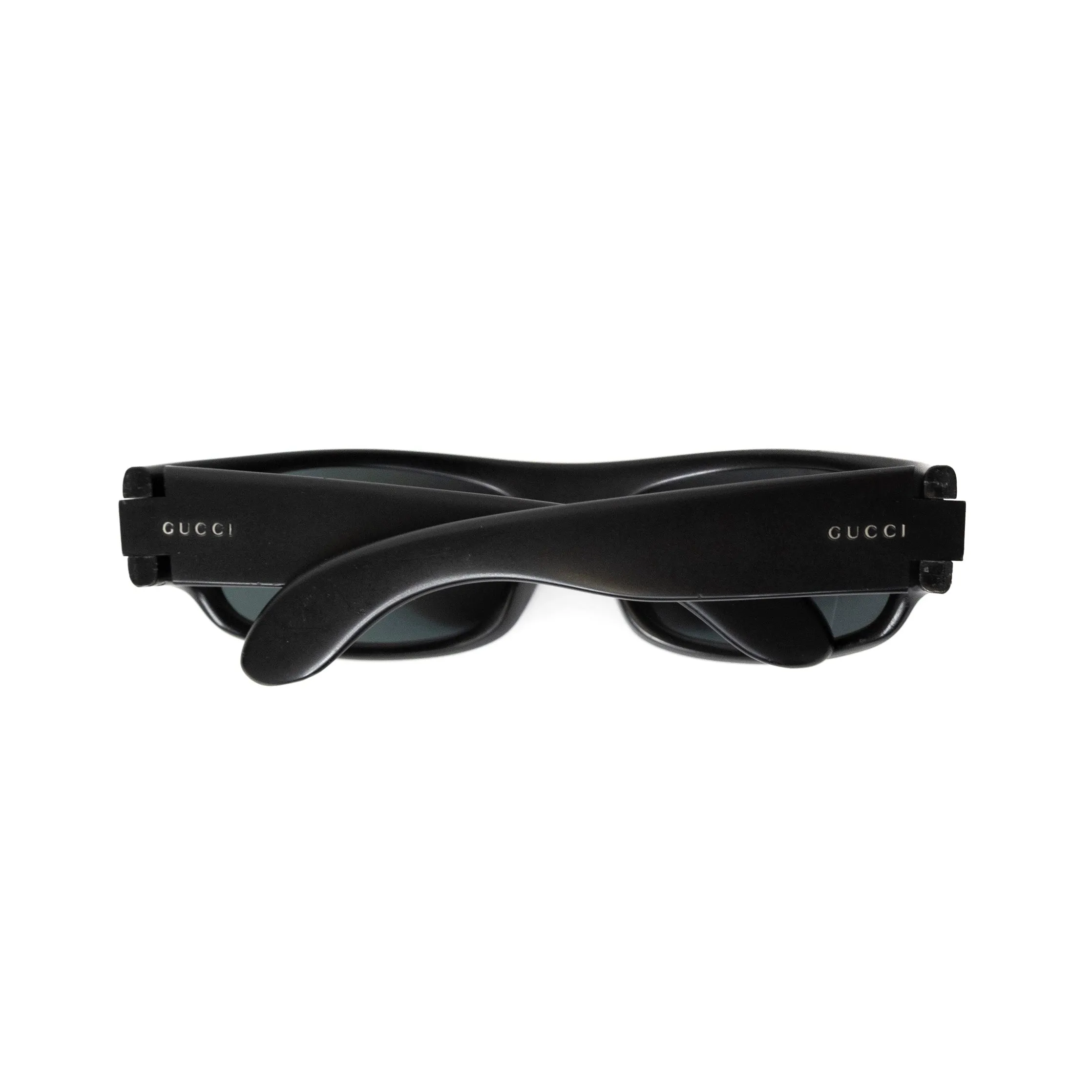 Gucci Wrap Around Smoke Sunglasses