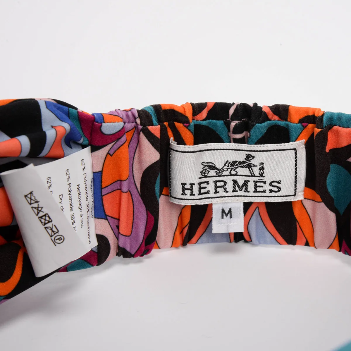 Hermes Fleurs Miroir H Rond Eugenia Headband