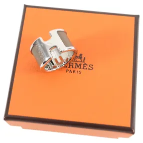 Hermes Olympe H Ring Large Model Etoupe - 5.5