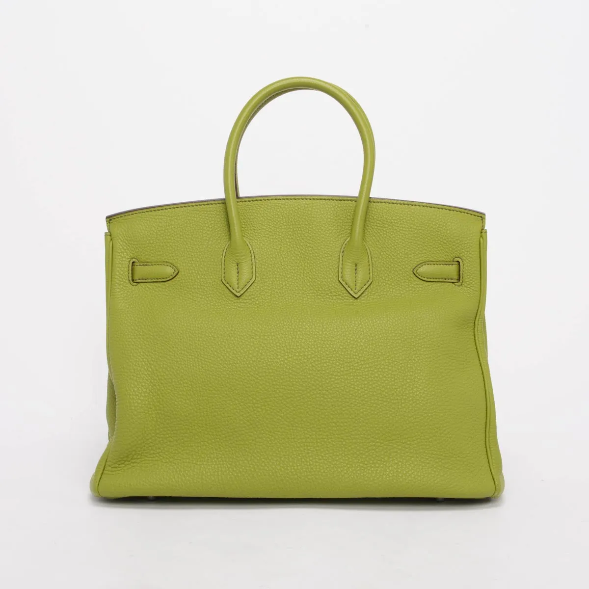 Hermes Vert Anis Togo Birkin 35 PHW