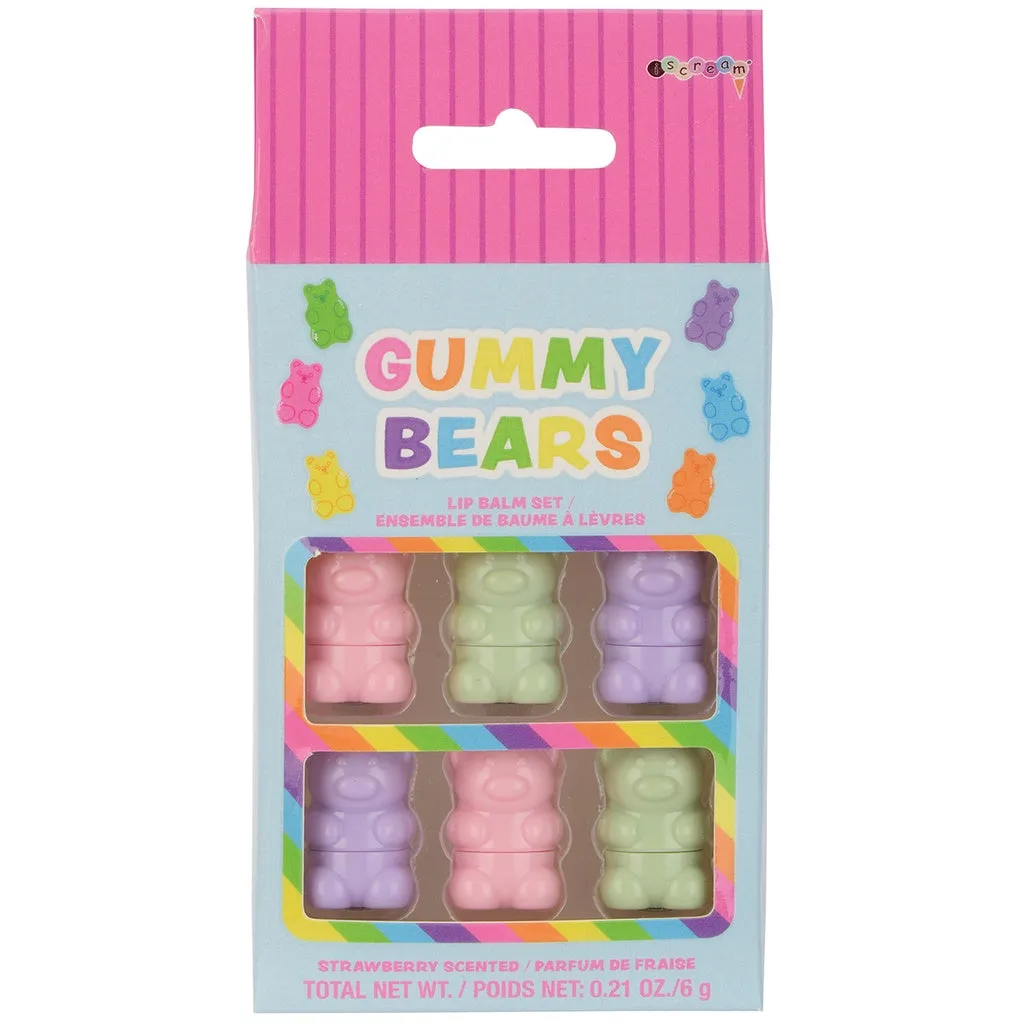 Iscream Gummy Bear Lip Balm Trio