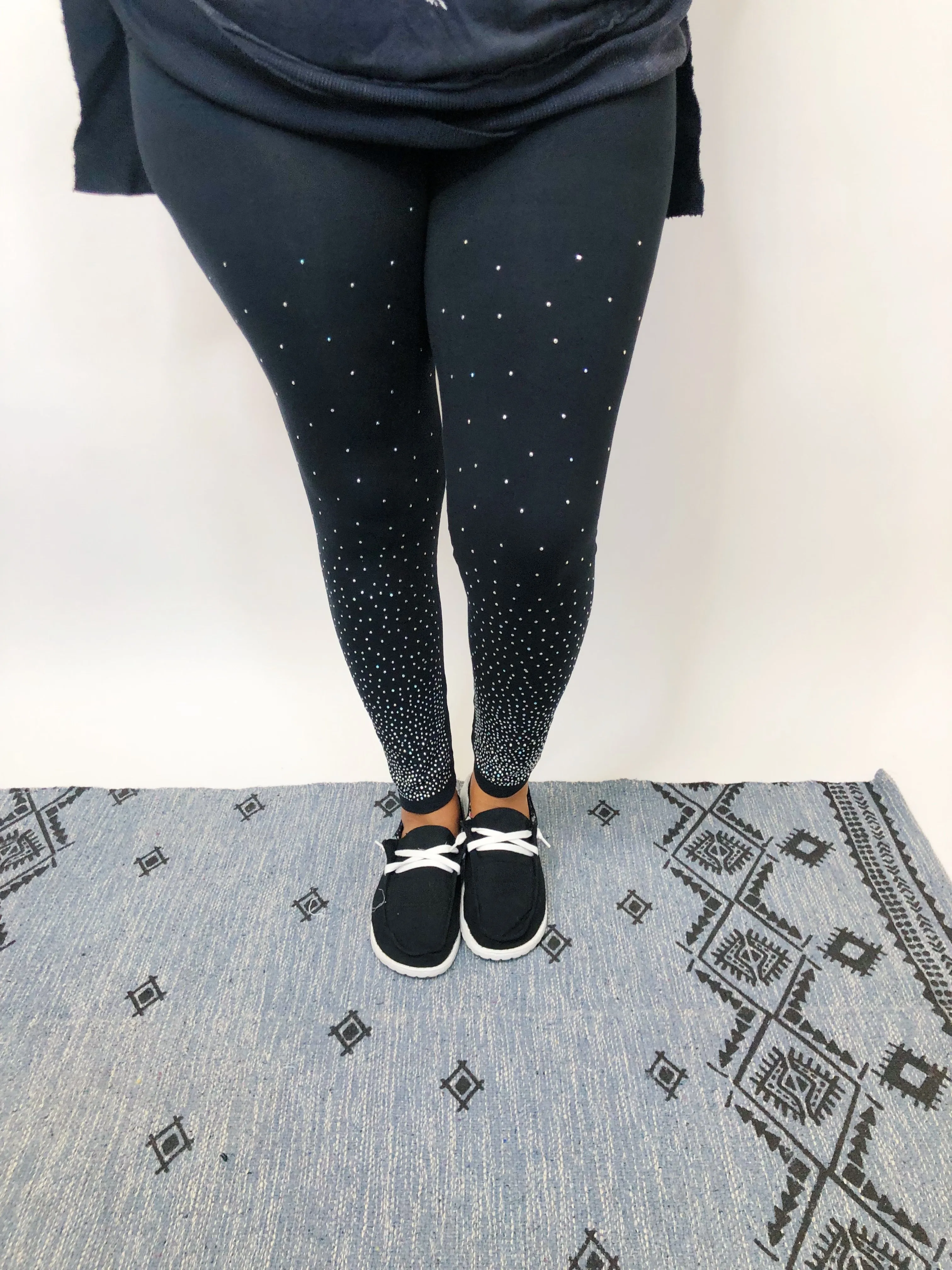 #K515 Coming Through The Stars Leggings