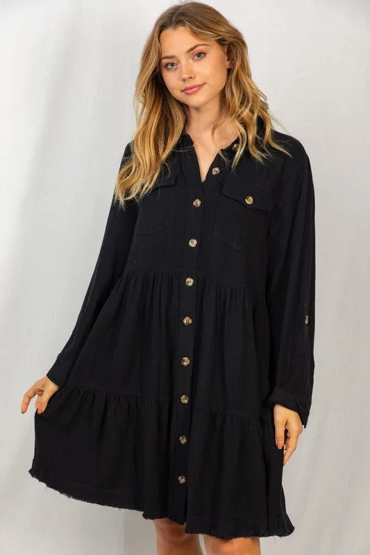 #L441 All I Want Dress (Black)