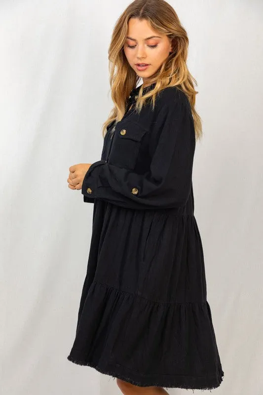 #L441 All I Want Dress (Black)