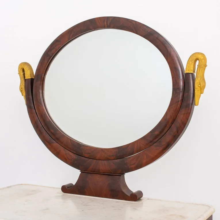 Louis Philippe Mahogany Vanity Table, ca. 1840