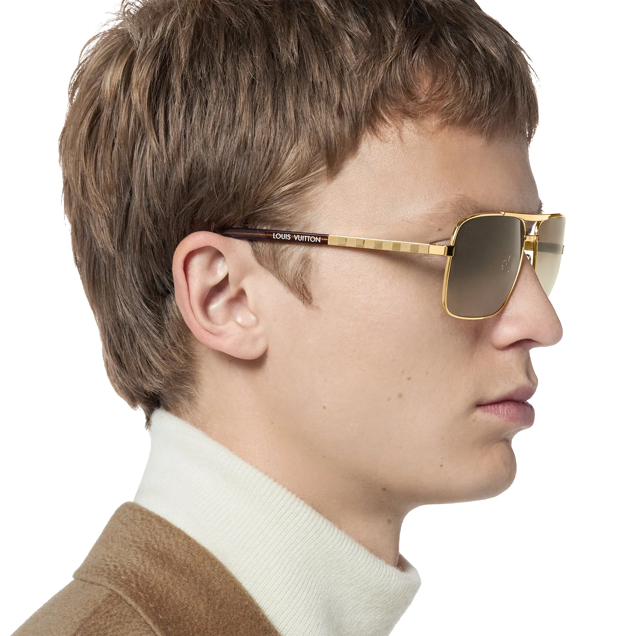 Louis Vuitton Attitude Gold Sunglasses