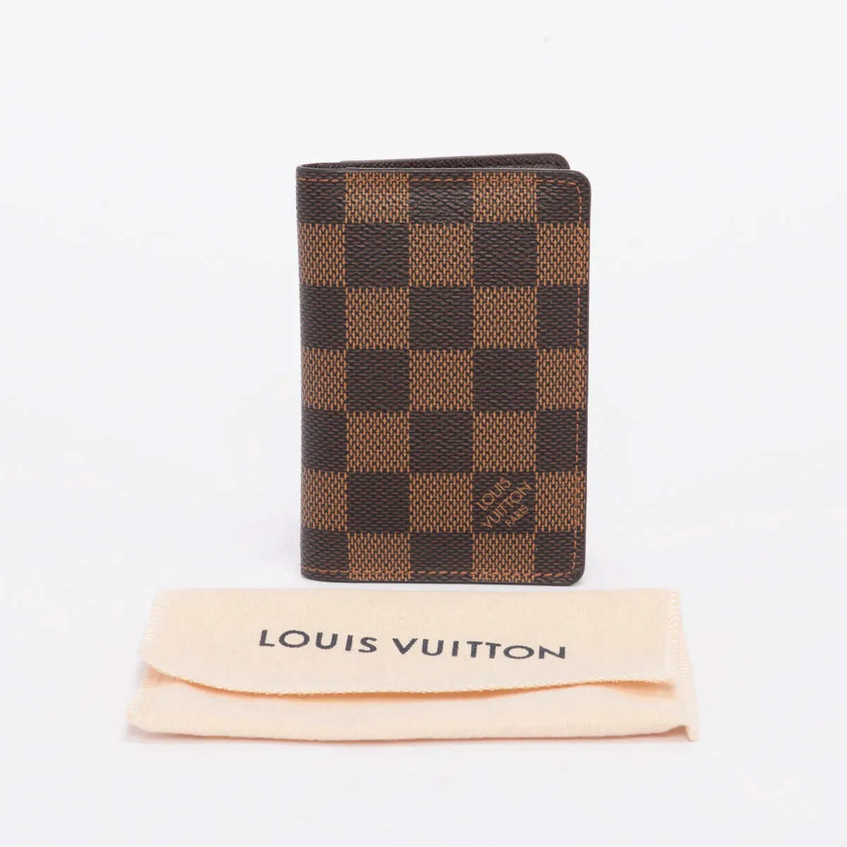 Louis Vuitton Damier Ebene Pocket Organiser Card Holder