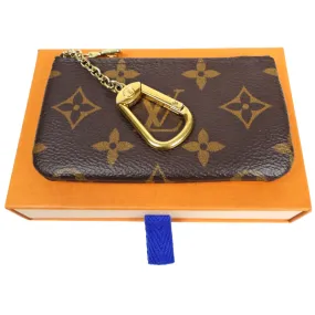 Louis Vuitton Monogram Canvas Zip Cles Keyholder