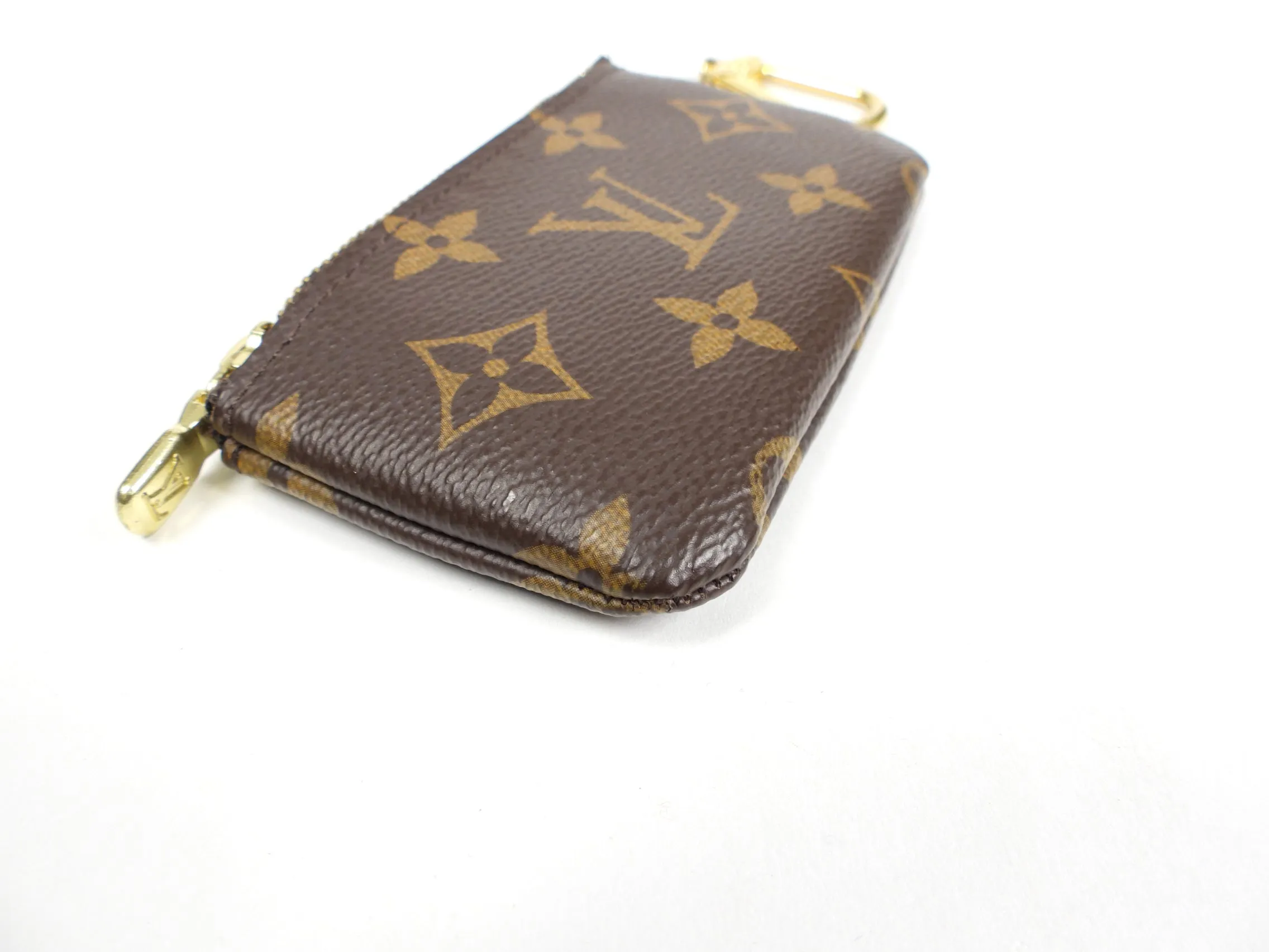 Louis Vuitton Monogram Canvas Zip Cles Keyholder