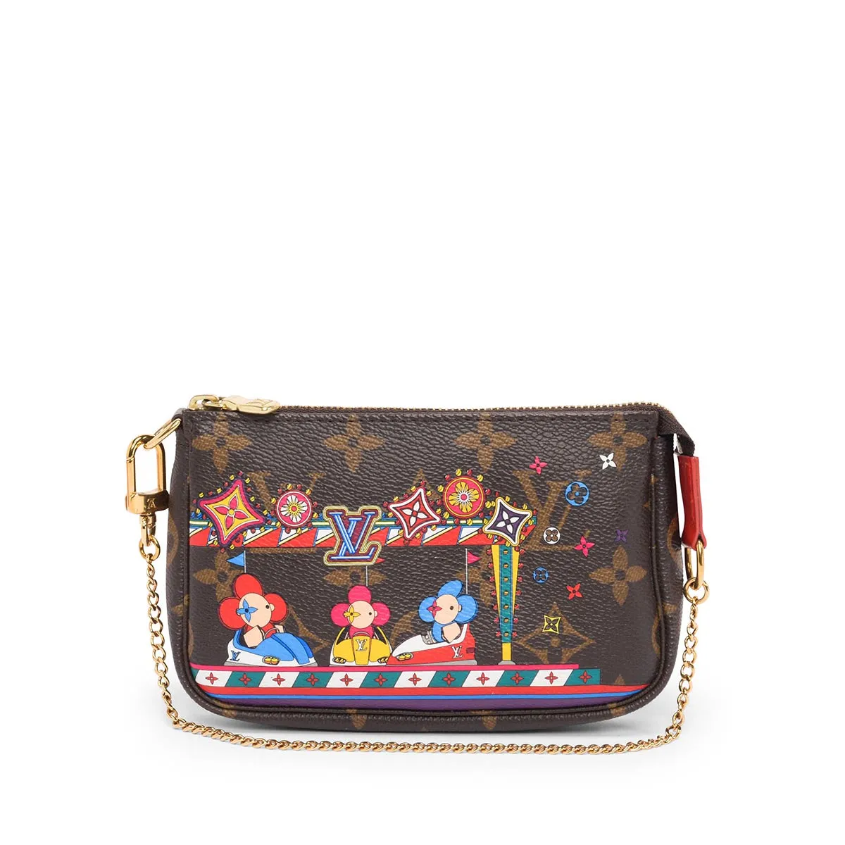 Louis Vuitton Monogram Vivienne Bumper Car Mini Pochette Accessories