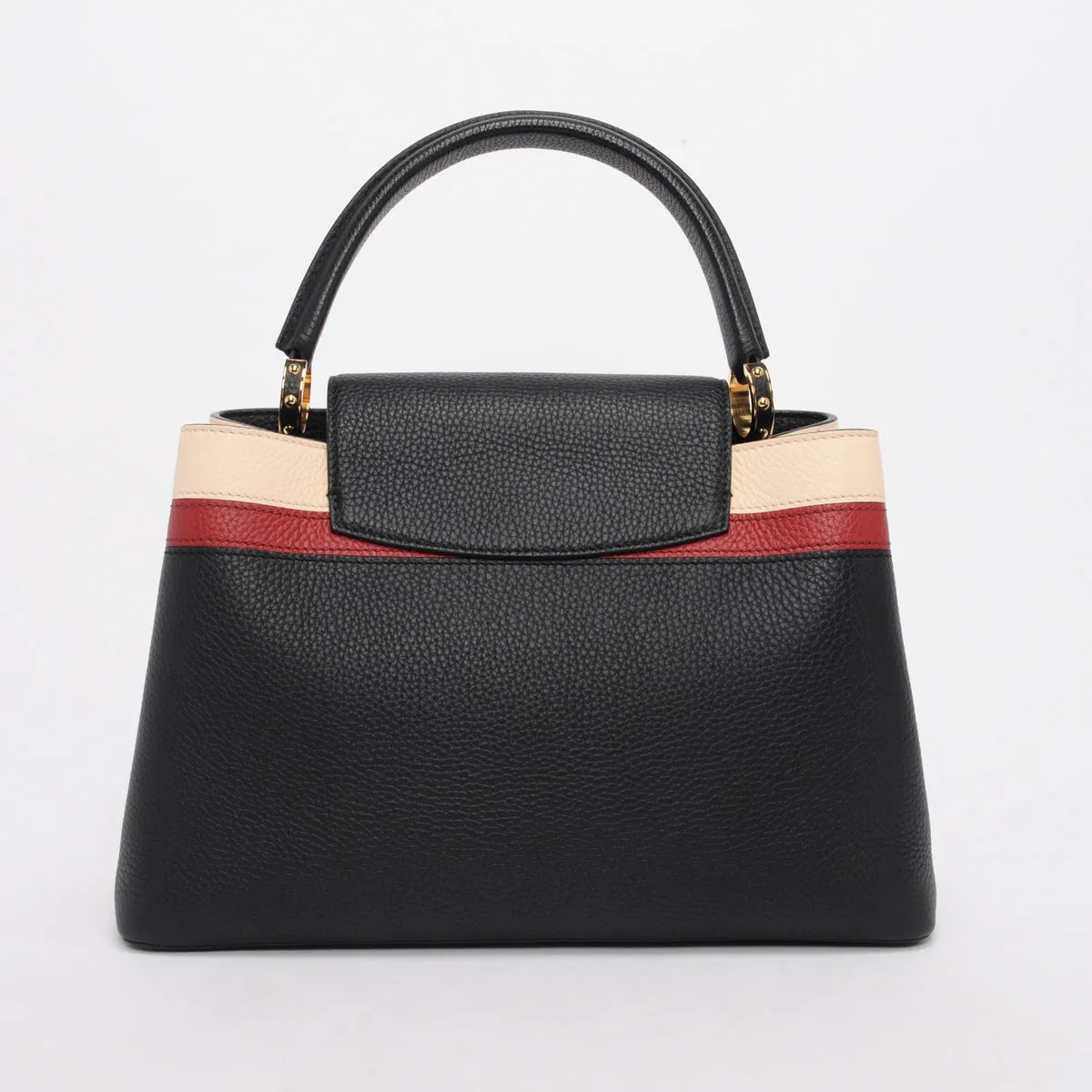 Louis Vuitton Tri-Colour Taurillon Capucines MM