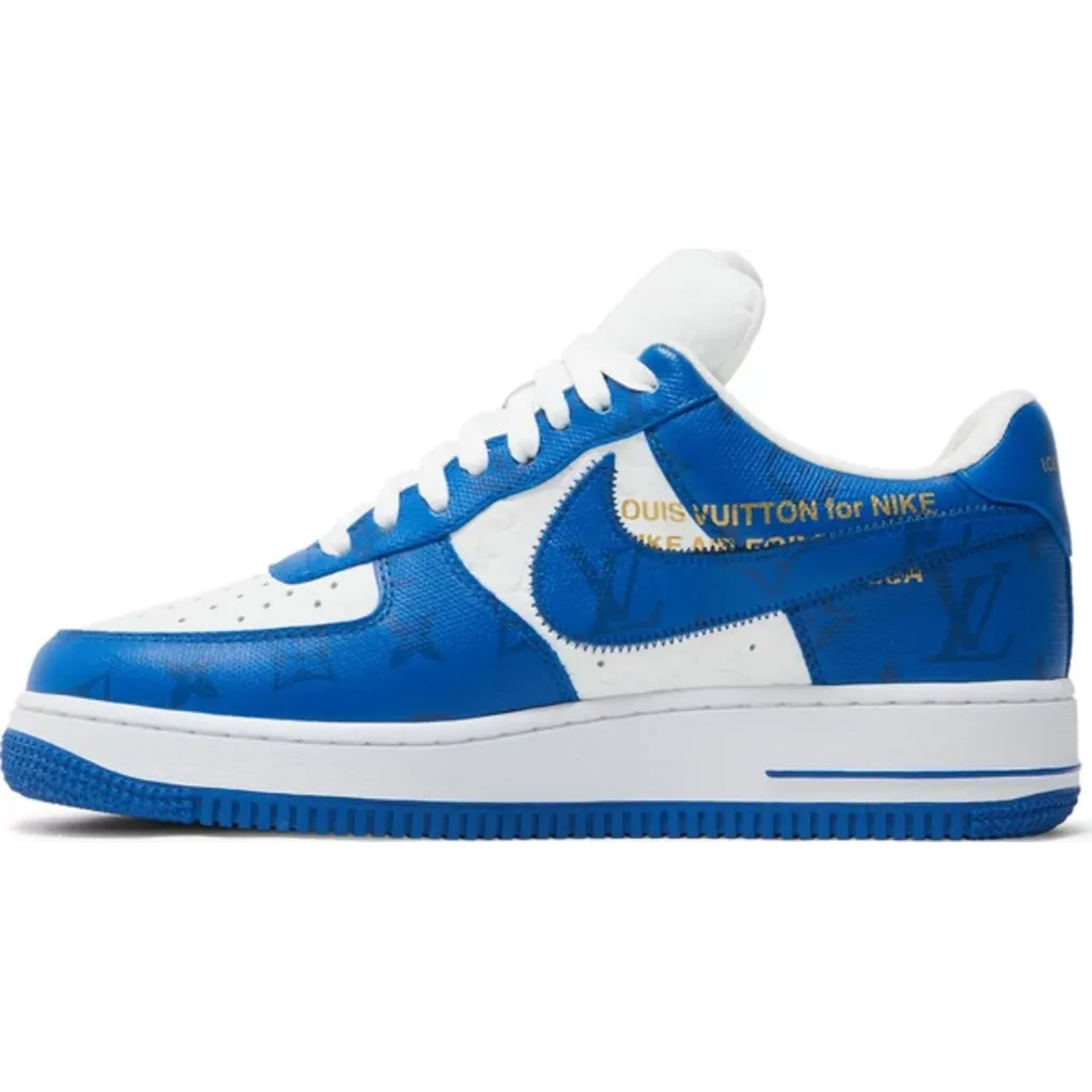 Louis Vuitton x Air Force 1 Low 'White Team Royal'