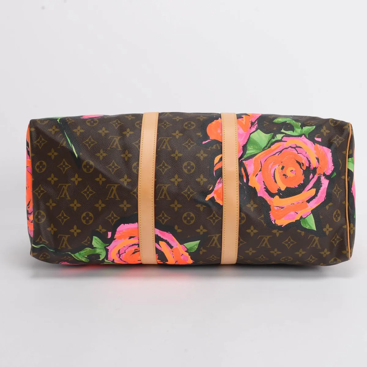 Louis Vuitton x Stephen Sprouse Monogram Roses Keepall 50