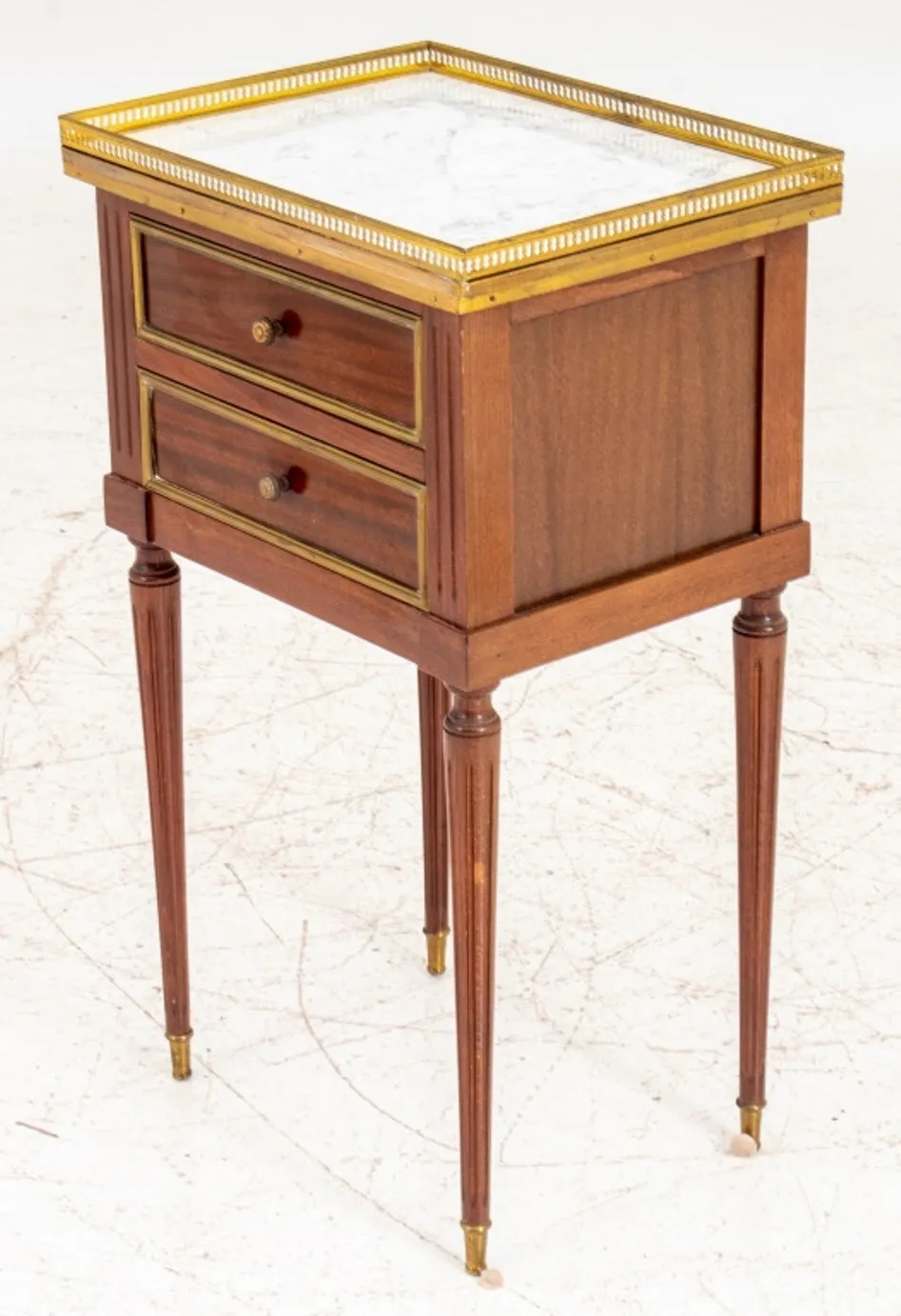 Louis XVI Style Gilt Metal Mounted Side Table