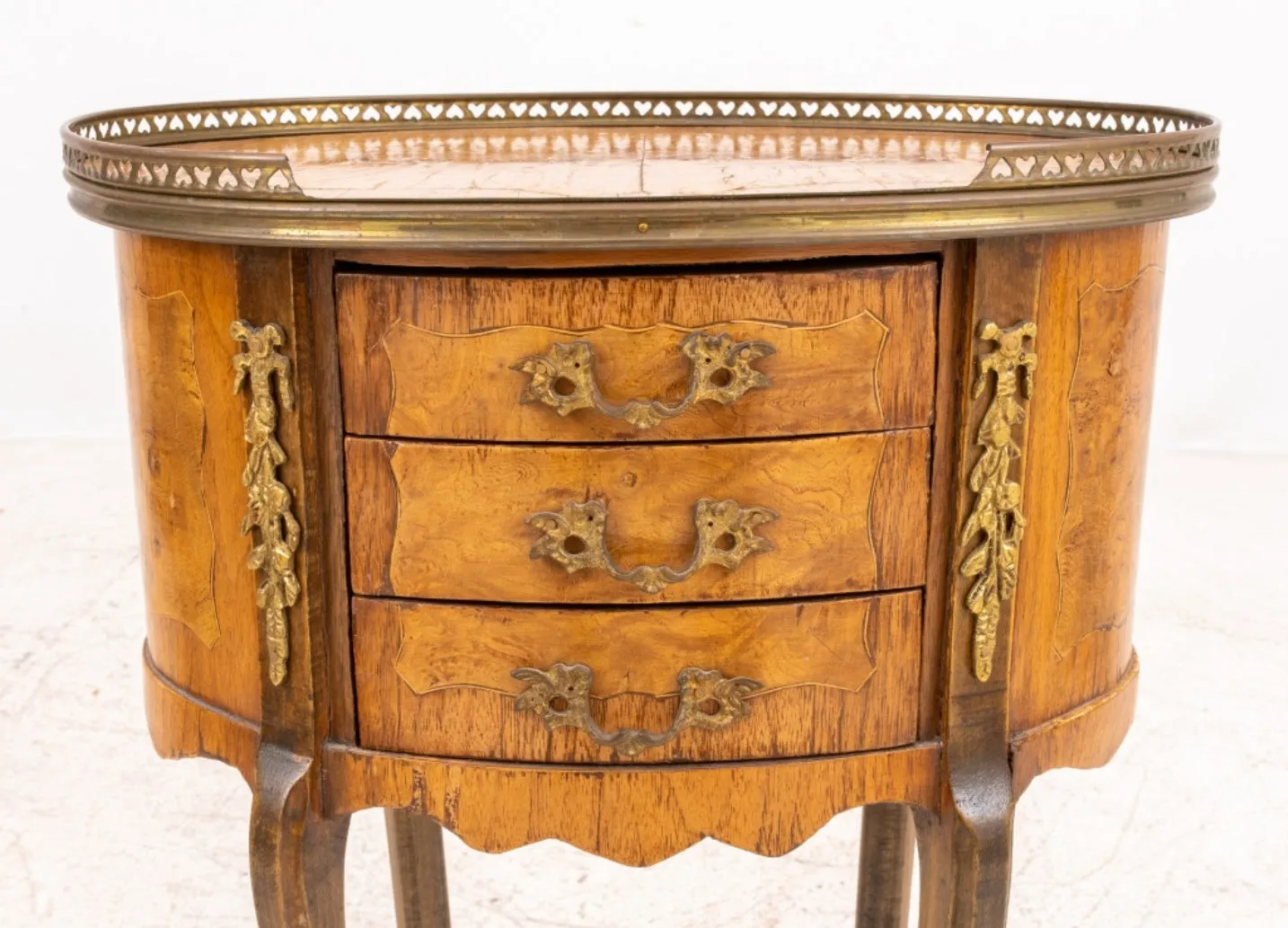 Louis XV/XVI Transitional Style Side Table