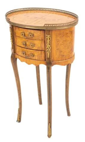 Louis XV/XVI Transitional Style Side Table