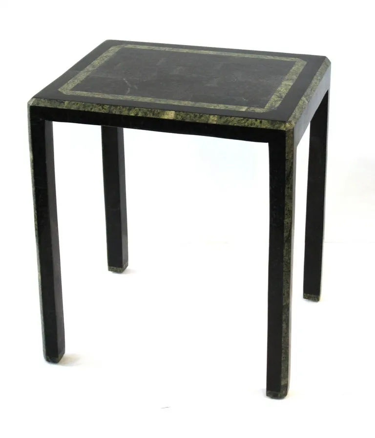 Maitland-Smith Modern Nesting Tables in Tessellated Stone