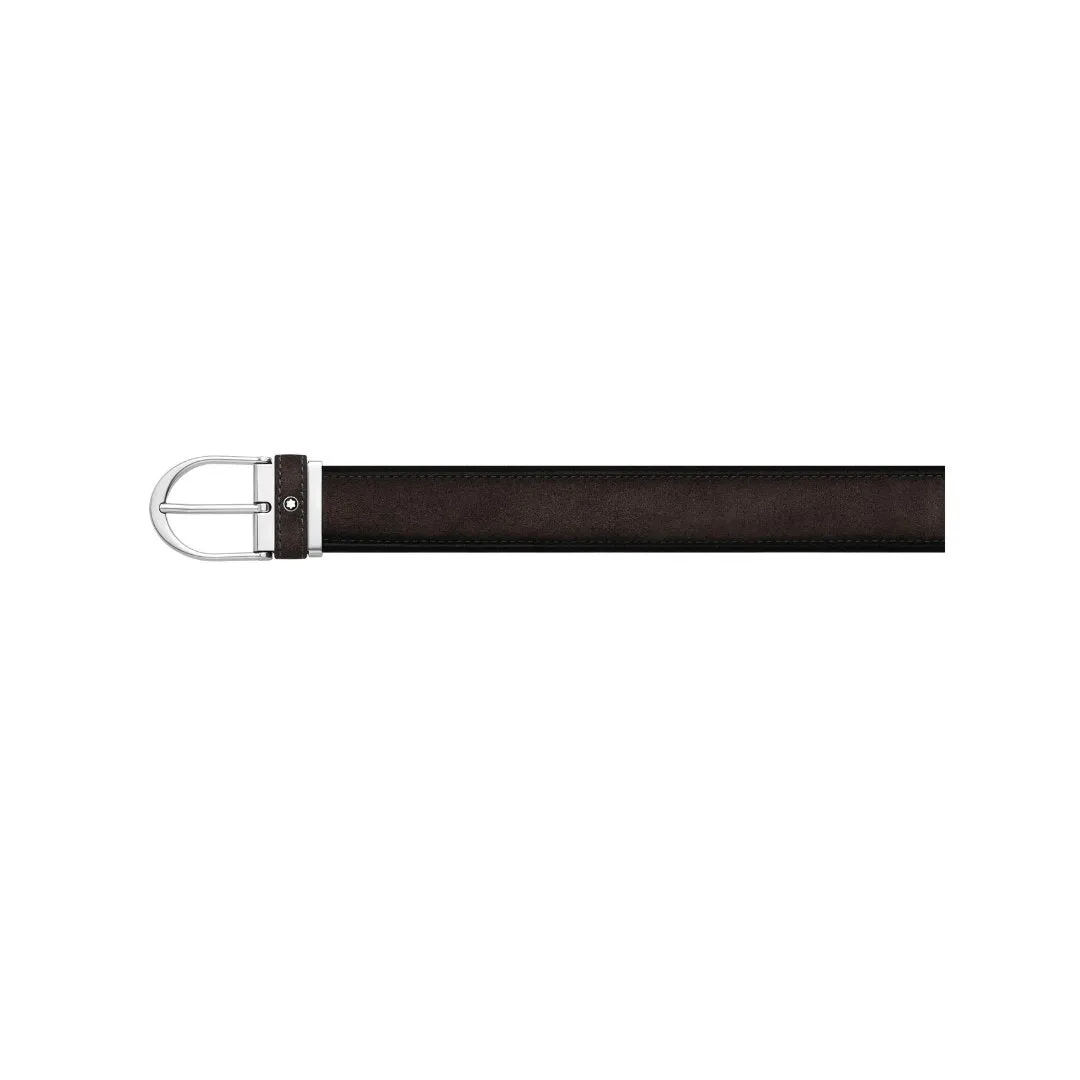 Montblanc Dark brown cut-to-size casual belt