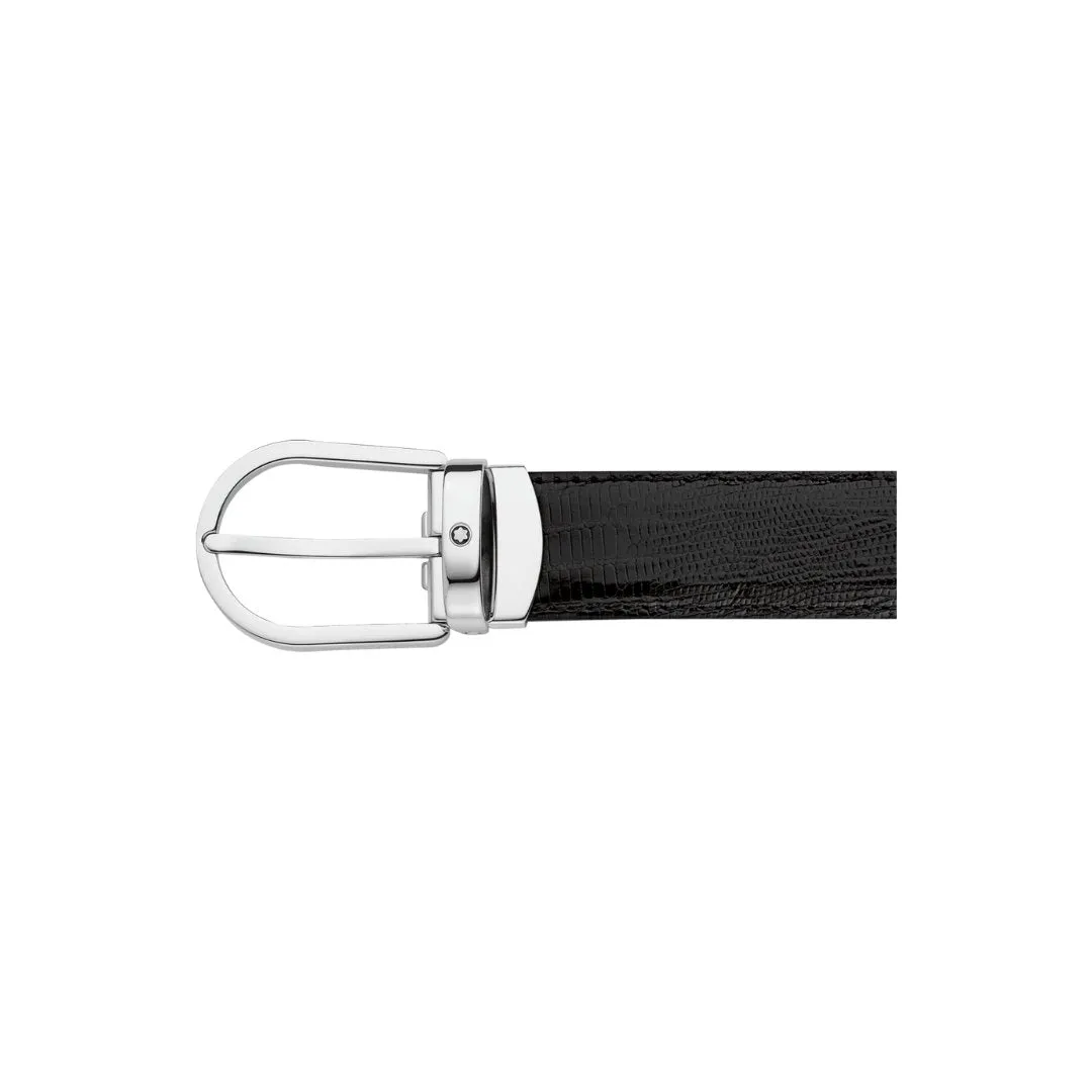 Montblanc Horseshoe Shiny Palladium-Coated Pin Buckle