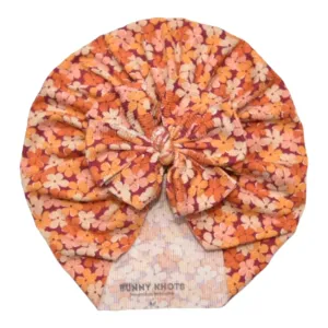 Morrison | Zara Floral | Ribbed Raga Headwrap