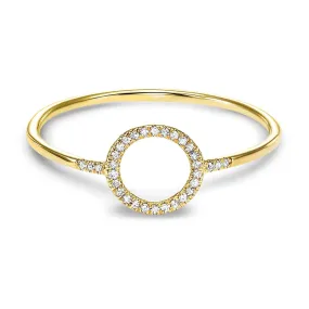 Open Circle Fashion Ring