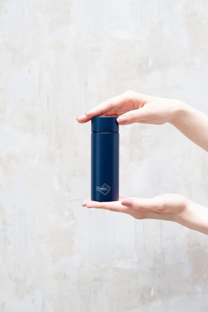 Poketle S Navy bottle