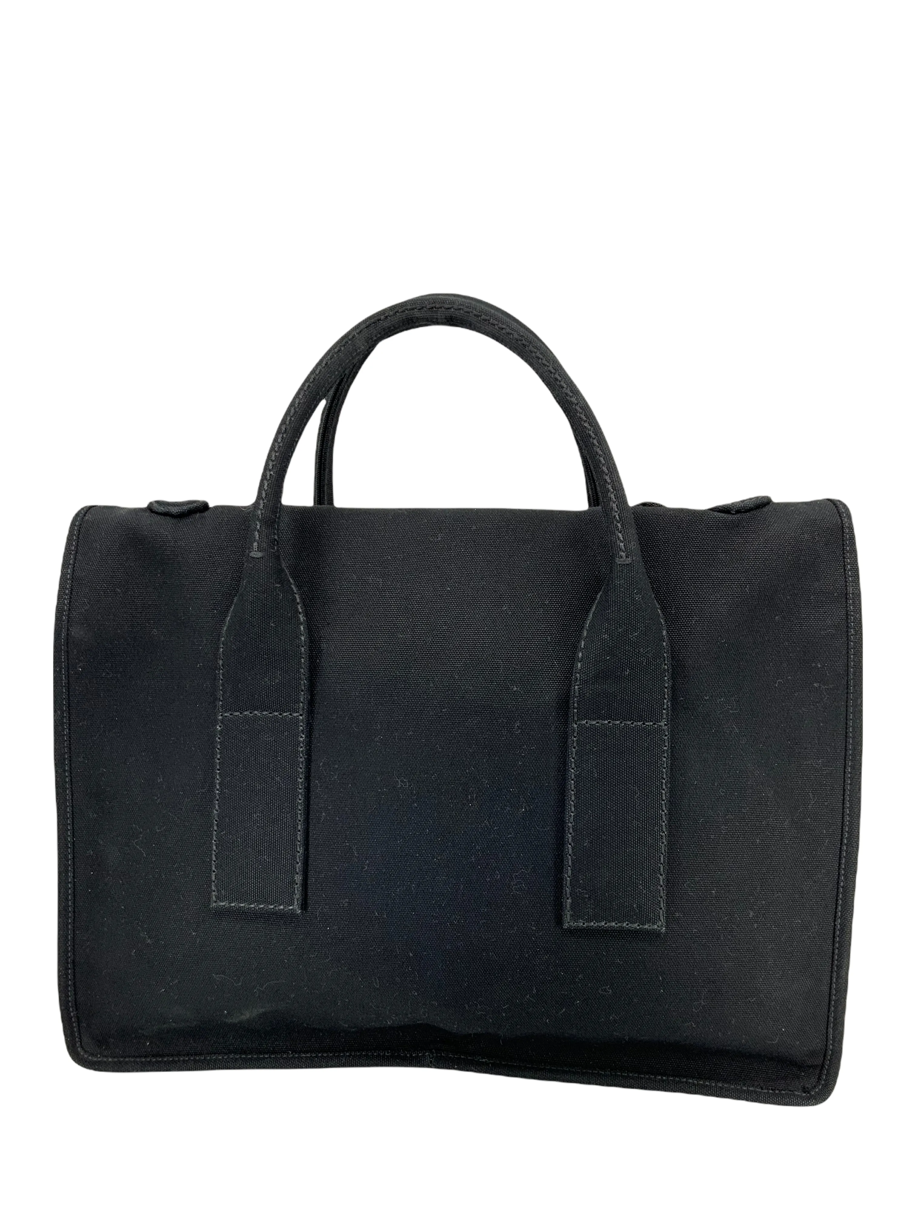 PRADA Canapa Pattina Large Shopping Bag