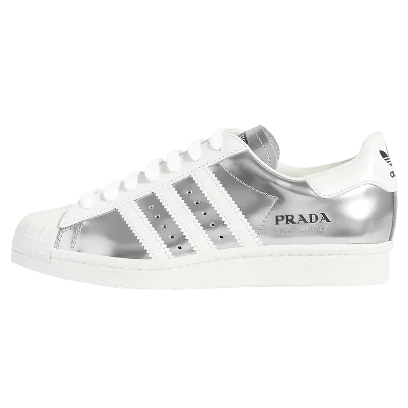 Prada x Superstar 'Silver Metallic'