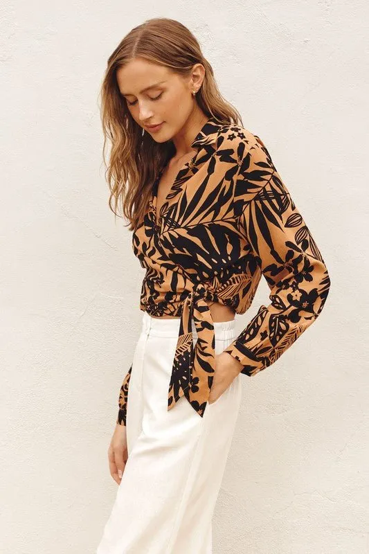 Savannah Wrap Blouse