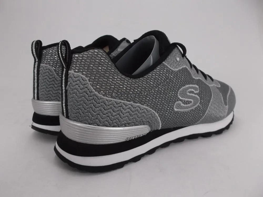 Skechers Shimmer Time 117 LTGY light gray women's sneakers shoe 