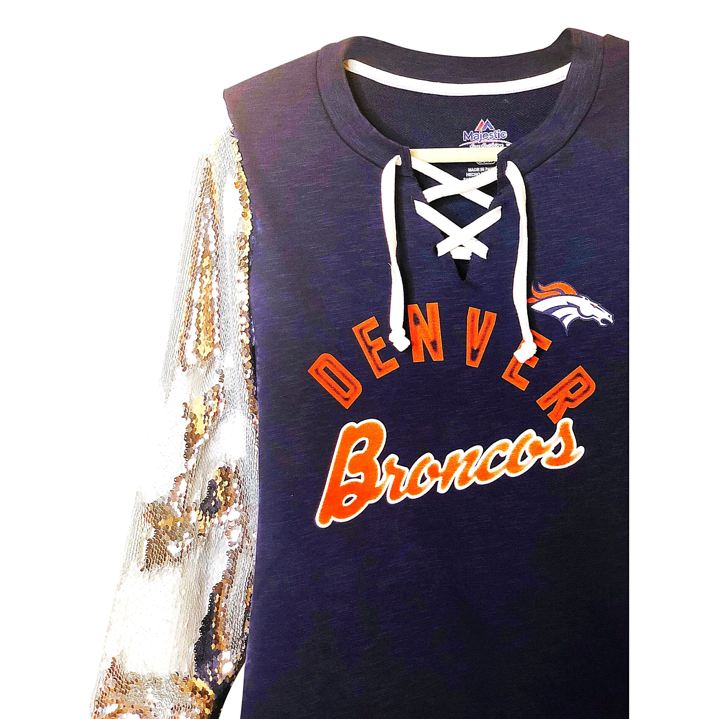 SPORTS TEAM Sequin Sweat Shirt