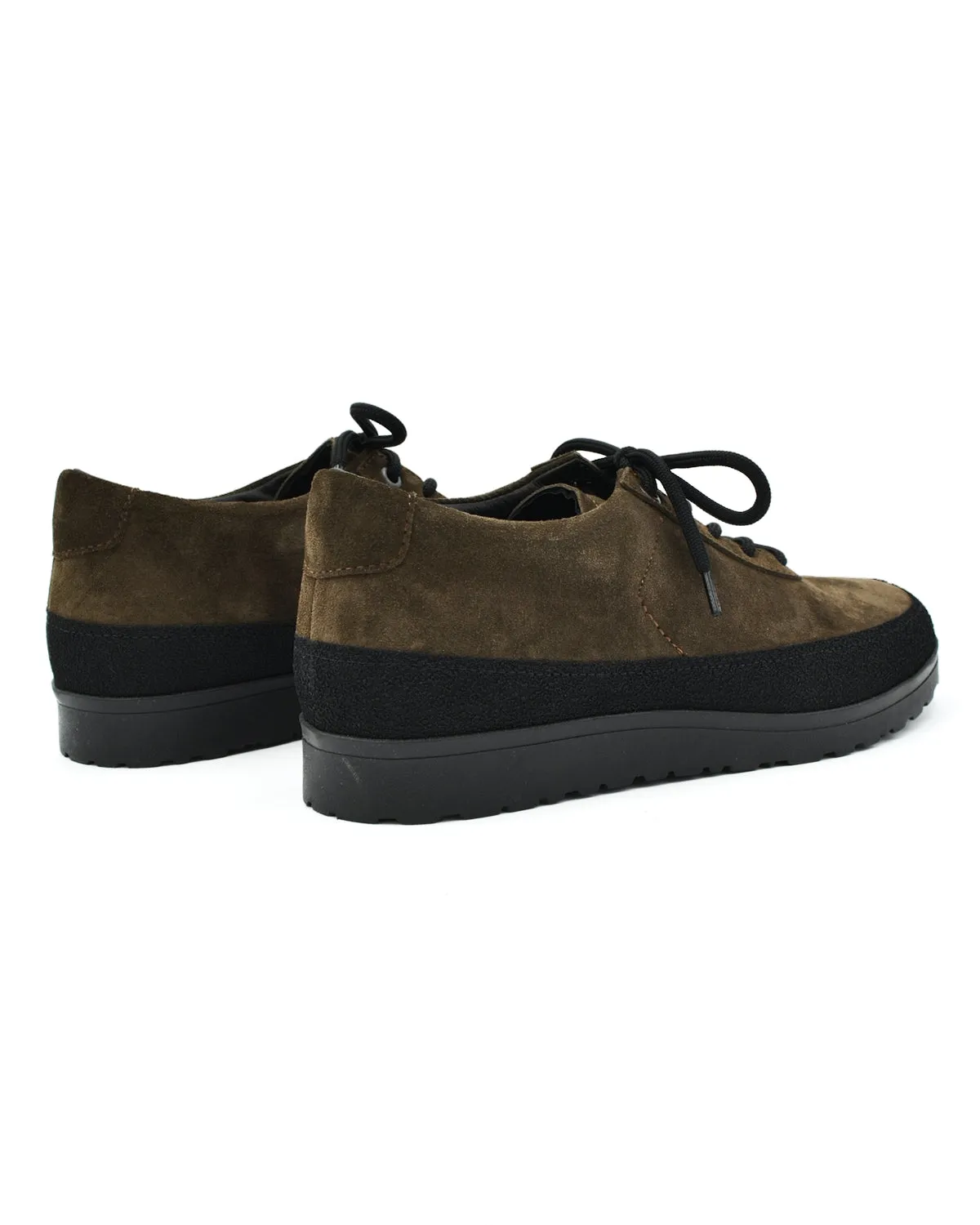 Tarvas Explorer Army Green Suede Sneaker