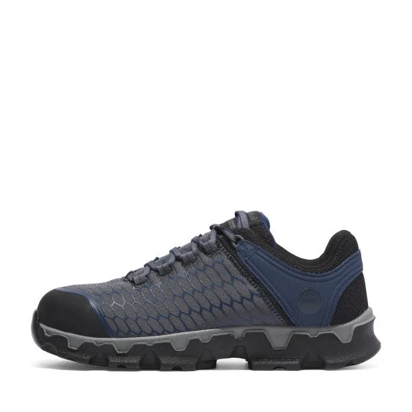 'Timberland Pro' Men's Powertrain Sport EH Alloy Toe Sneaker - Grey / Navy