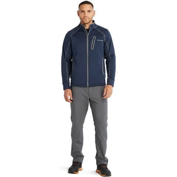 Timberland Pro Men's Reaxion Full Zip Athletic Fleece Jacket -Navy- TB0A55RW440