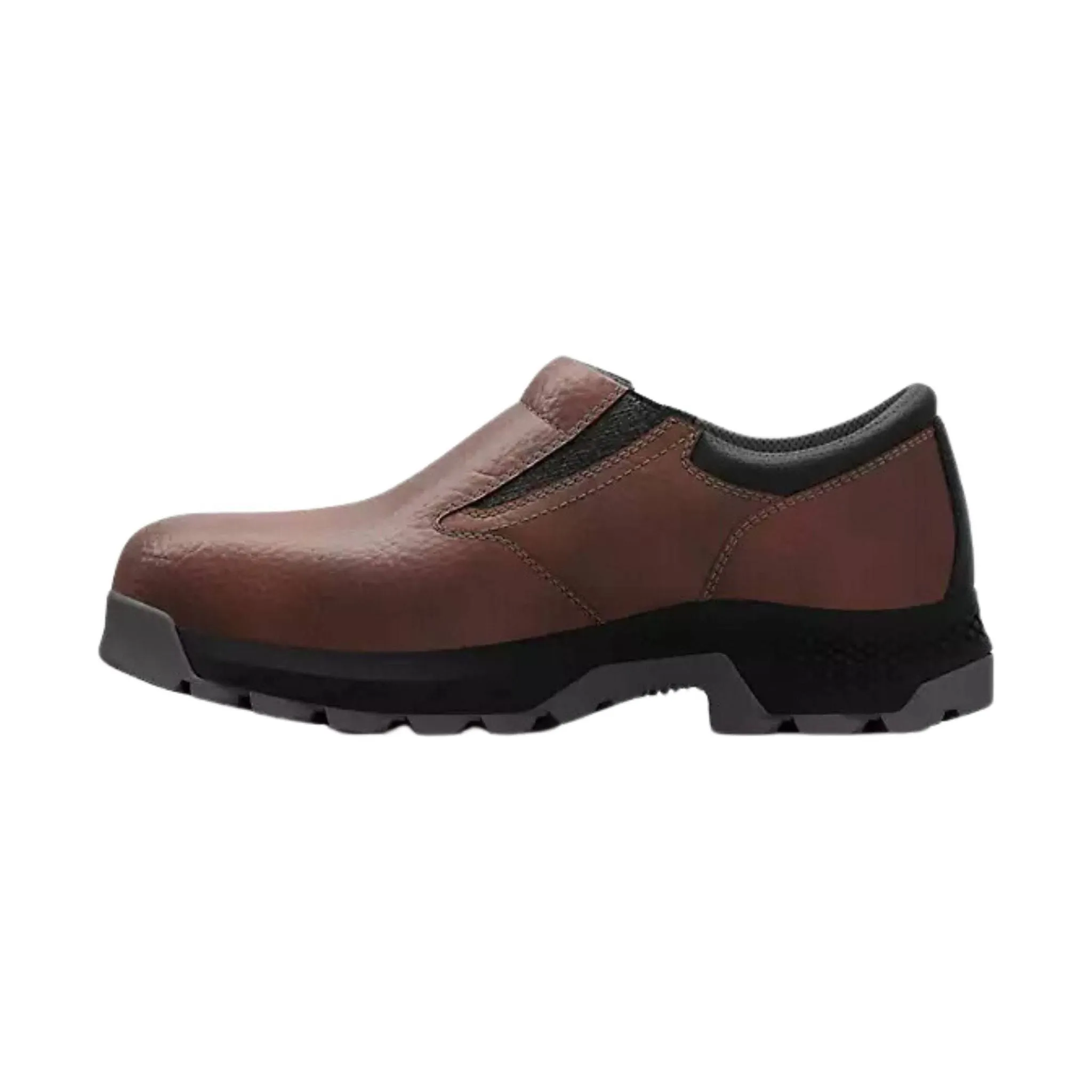 Timberland Pro Men's TiTAN EV Composite Toe Slip On Work Shoe - Brown